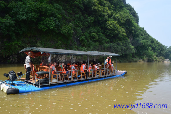 越達彩印陽朔游江