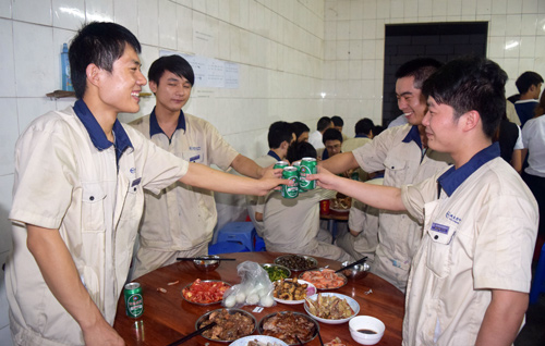 越達(dá)彩印中秋聚會