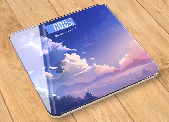 電子體重秤面板可以用uv打印嗎？